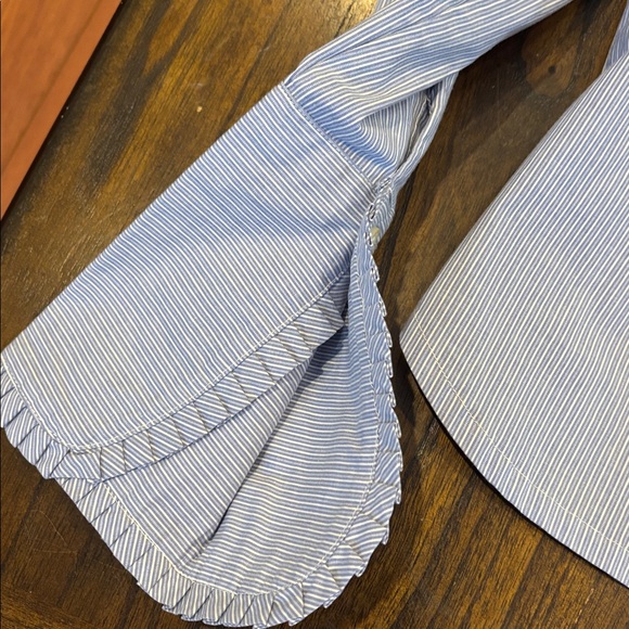 Vintage Tommy Hilfiger (Tommy Jeans) button up stripe dress shirt - Picture 3 of 7